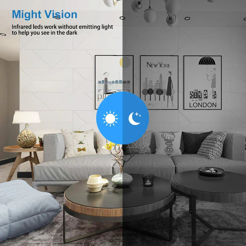 Small WLAN camera with night vision
