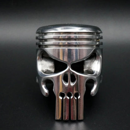 BowLift | Piston Art Skull Keychain