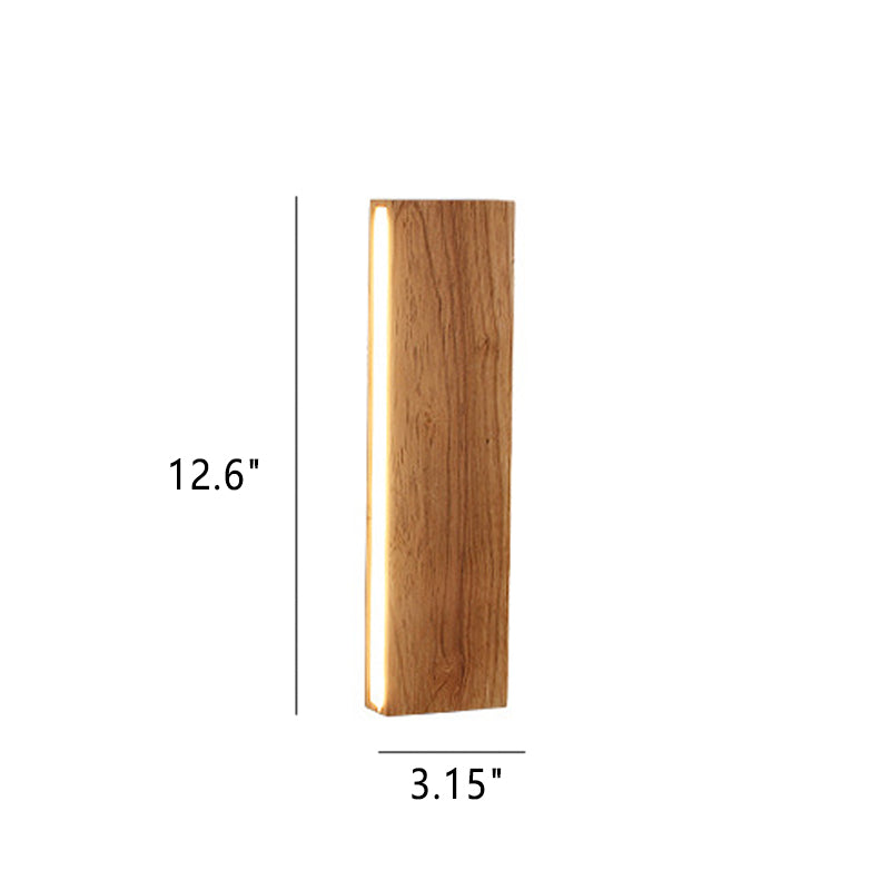 Skanto | OakBeam | Minimalist Solid Wood LED Wall Lamp