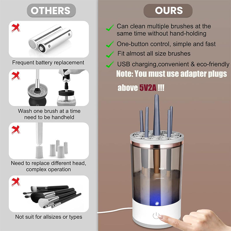 Skanto | Electric Makeup Brush Cleaning Machine