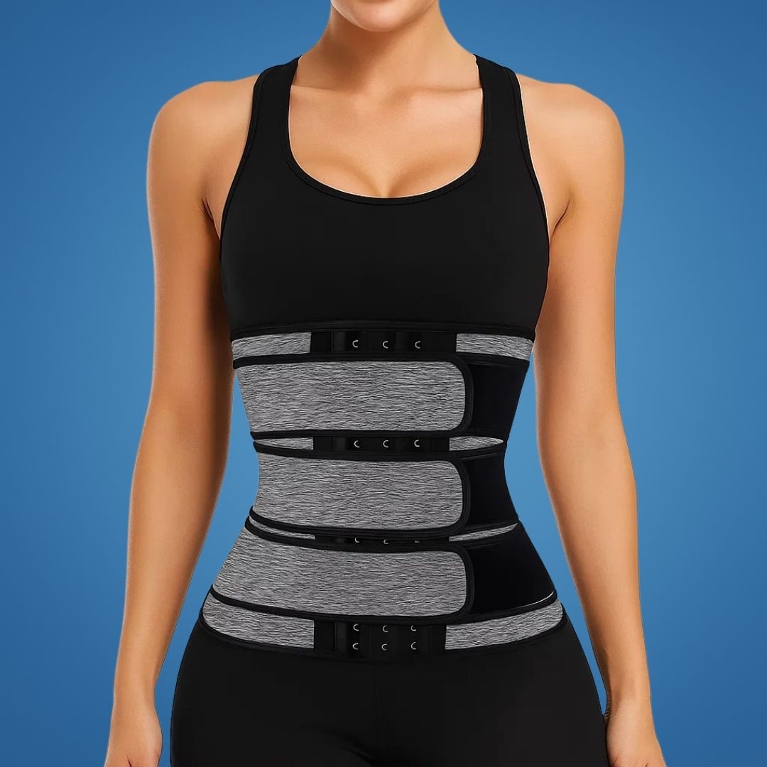 ThermoCore | Waist Trainer – Triple Compression – Breathable Neoprene Fit – Post-Workout & Postpartum Breast Lift