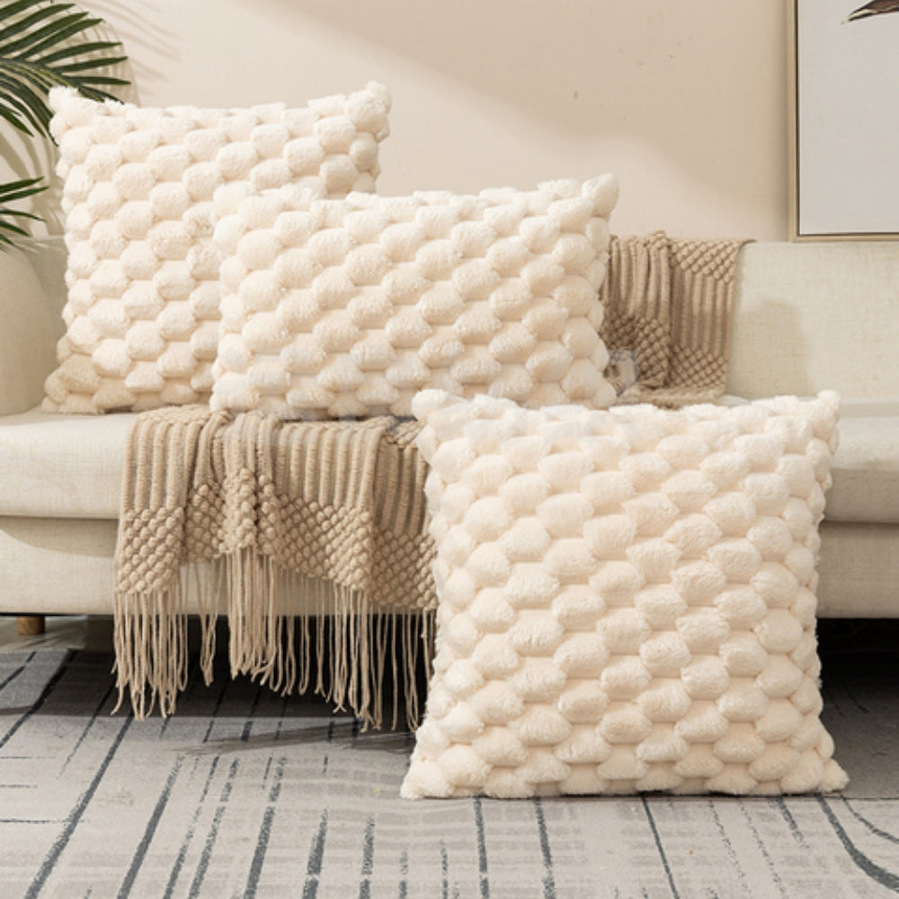 VelvetSoft Cushion Cover – Ultra-soft Plush Cover for Sofa or Bed | Brehn