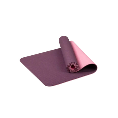 BowLift | TPE Yoga Mat Non Slip Double Layer Exercise and Pilates Mat with Carry Bag