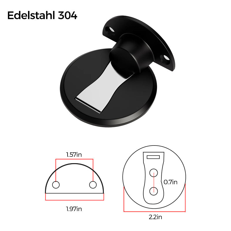 Kalsten | Invisible magnetic door stop made of stainless steel