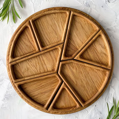Skanto | Puzzle Board - Wood with Removable Dividers