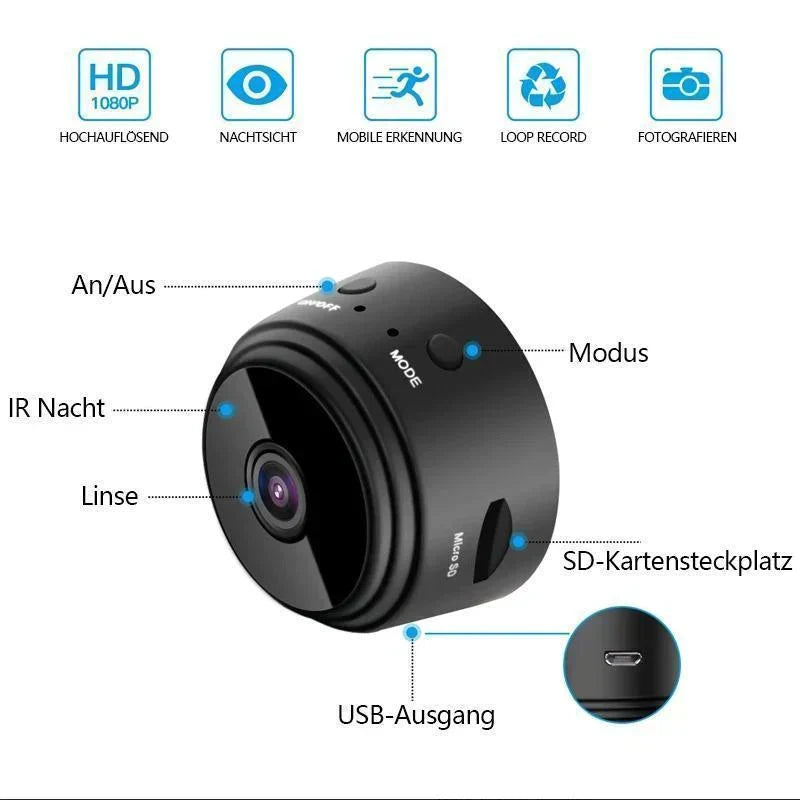 1080p Magnetic WiFi Mini Camera