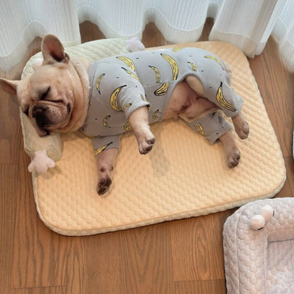 Cooling Pet Bed with Neck Protection Breathable Supportive Washable | Brehn