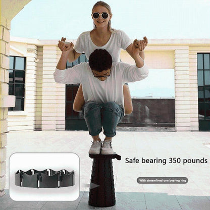 Portable extendable folding stool | Karnz