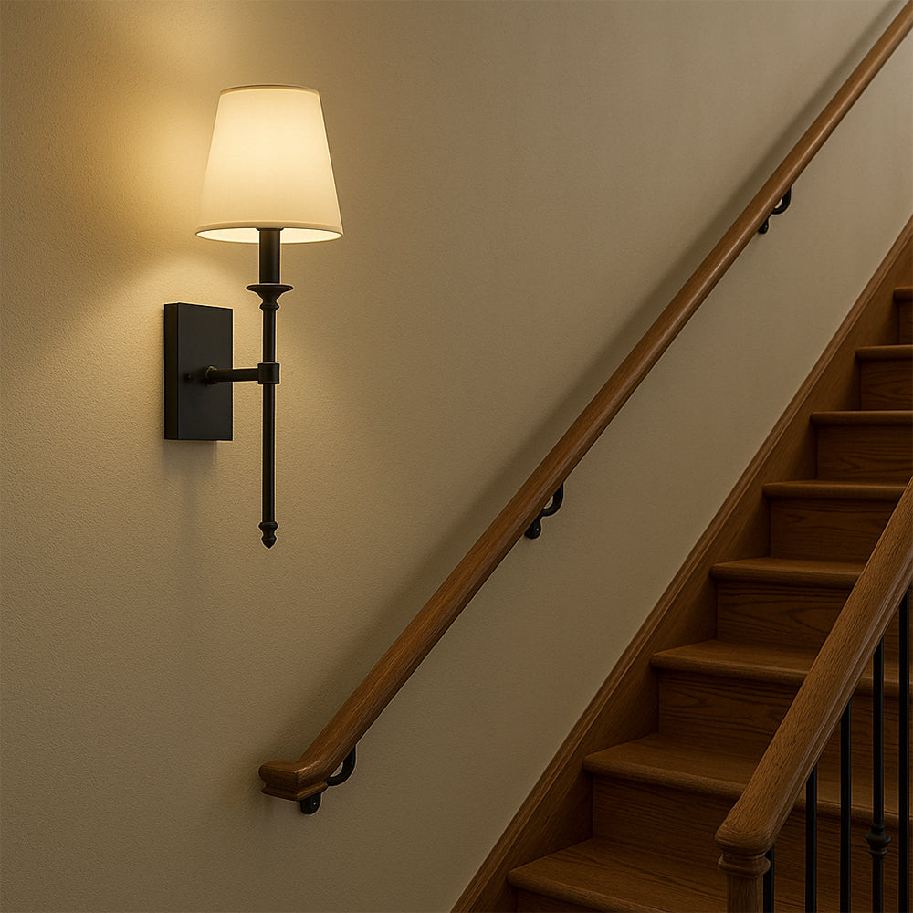 (2-piece) Wall Light Set with Cable – Stylish Lamps for Lighting Above a Mirror or Bed
