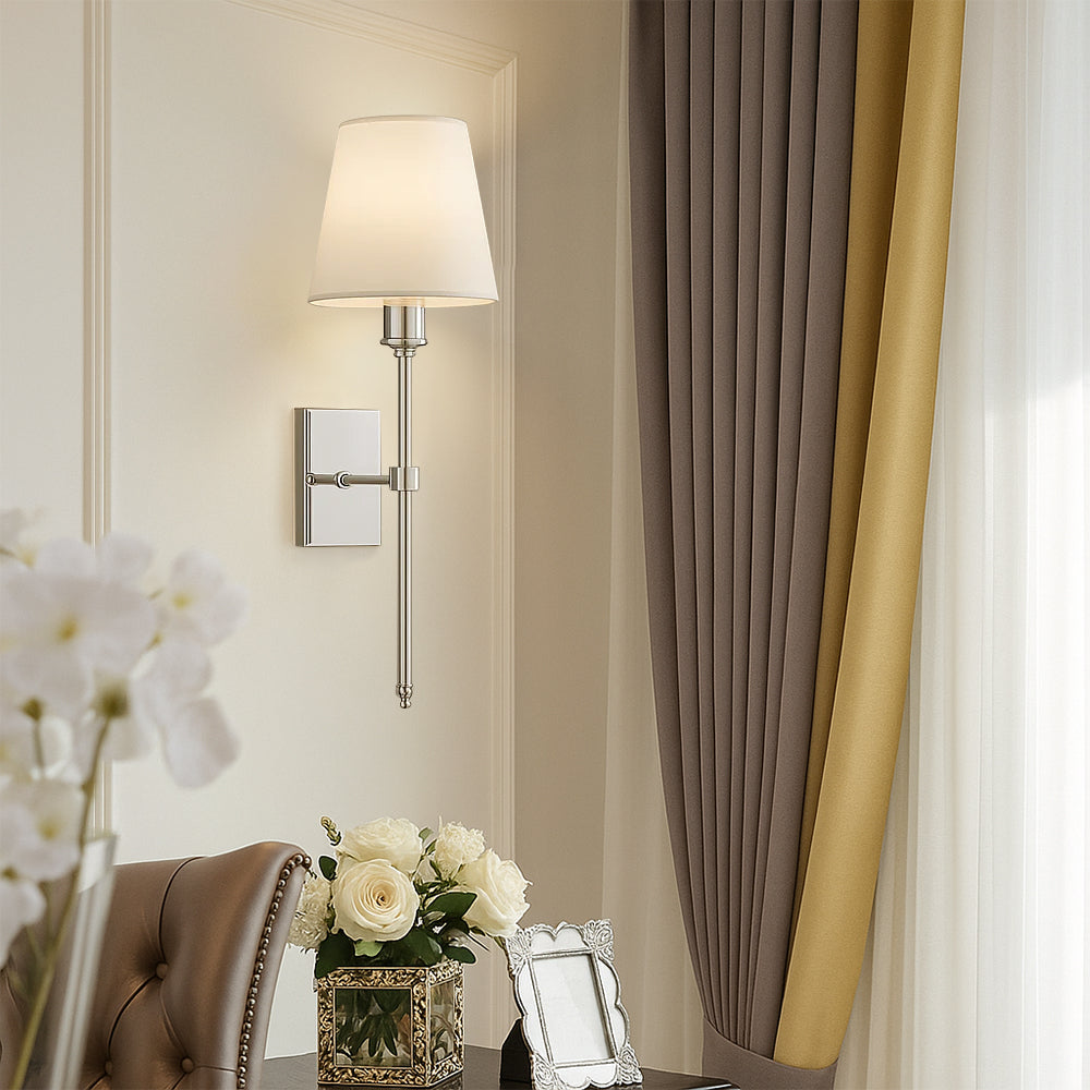 (2-piece) Wall Light Set with Cable – Stylish Lamps for Lighting Above a Mirror or Bed