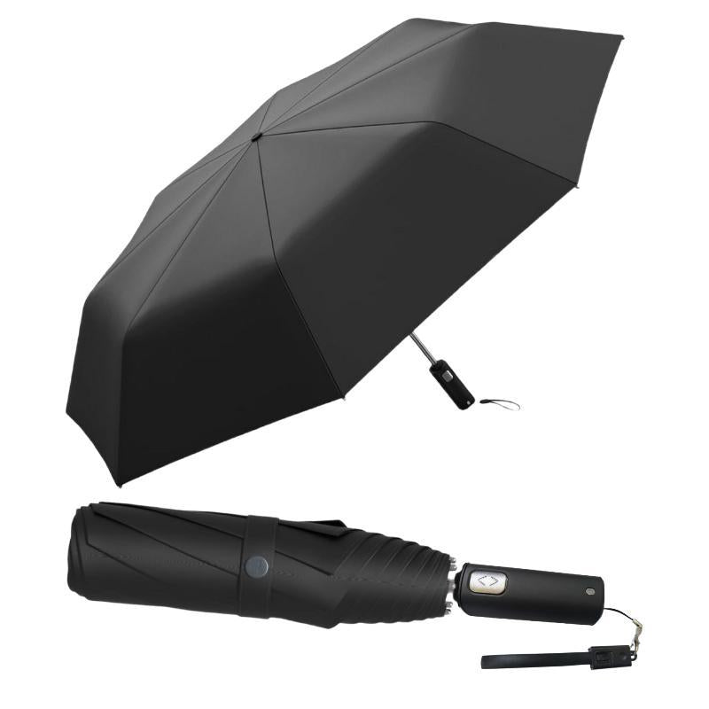 BowLift | Windproof Folding Umbrella with Ring Buckle Handle