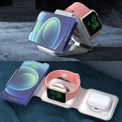 BowLift | New Foldable 3-in-1 Wireless Charger