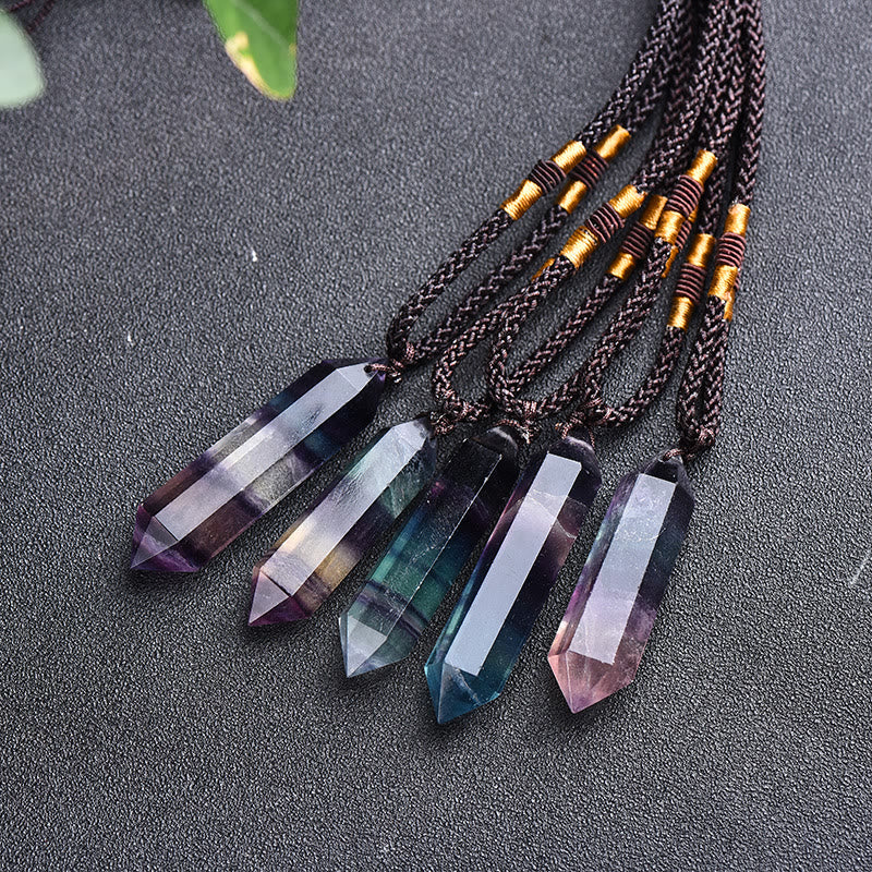 Skanto | Natural Crystal Amethyst Healing Necklace - Lyra