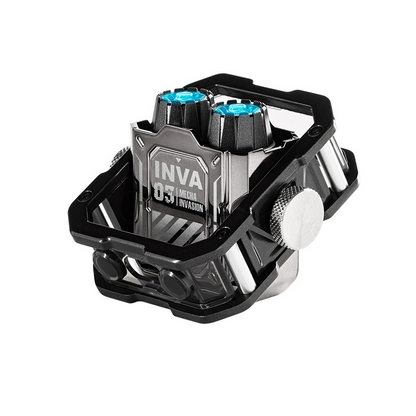 BowLift | Mechanical Invasion - Super Core Gold Mecha Style True Wireless Bluetooth Earphones