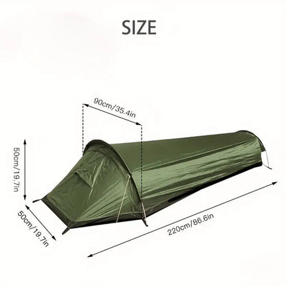 BowLift | 1-Person Lightweight Waterproof Camping Tent – Compact & Easy Setup