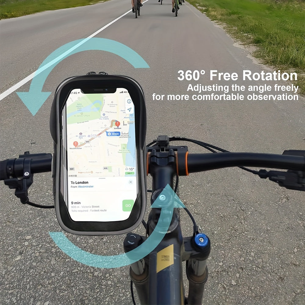 BowLift | Waterproof Phone Holder for Bike and Motorcycle – 360° Rotatable and Suitable for 4.5–6.4 inch