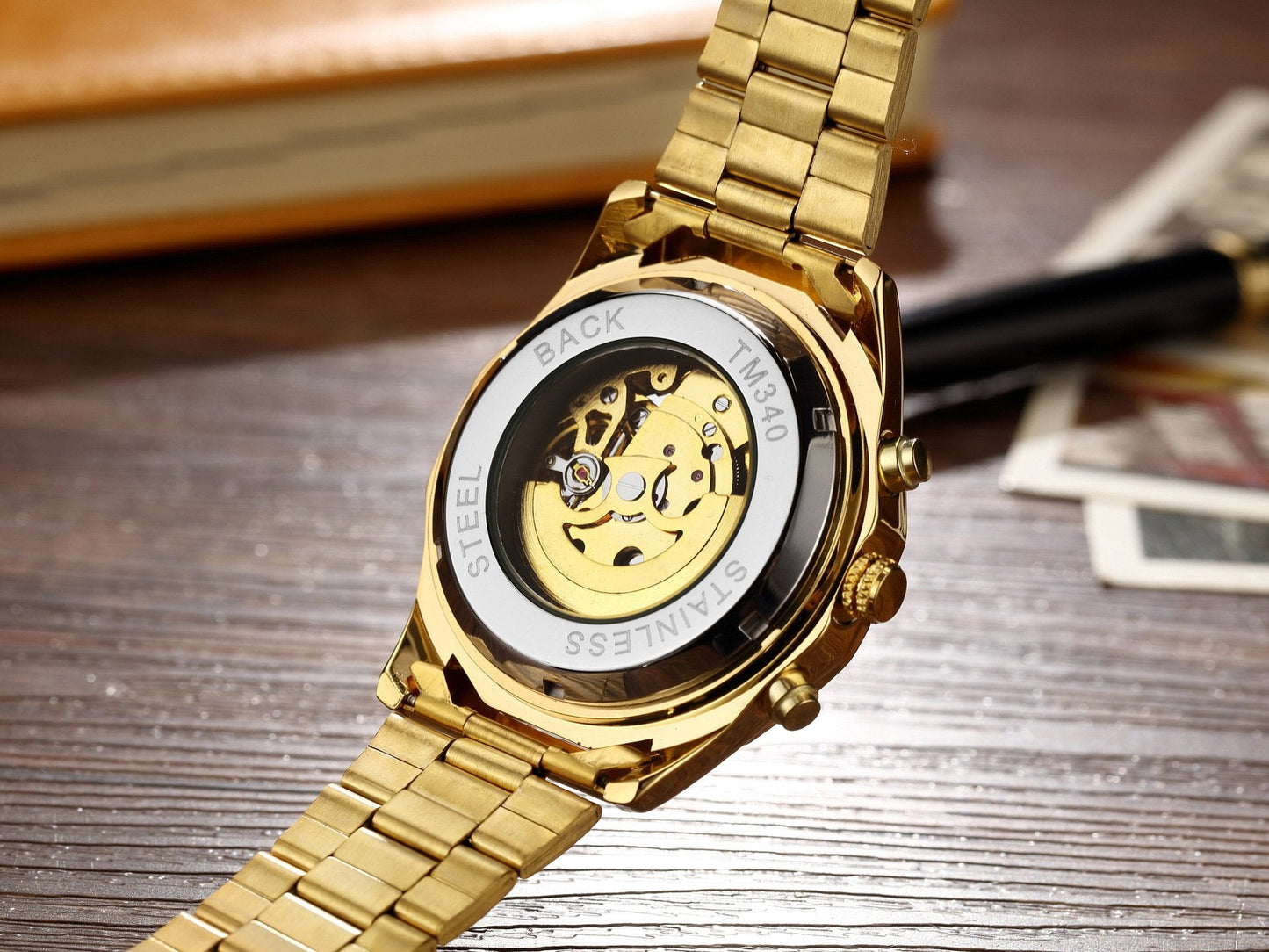 BowLift | Men's Skeleton Watch