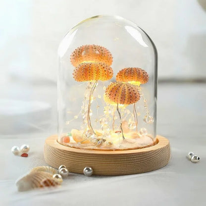 LumiCraft – Unique DIY table lamp with natural shell for a cozy ambiance
