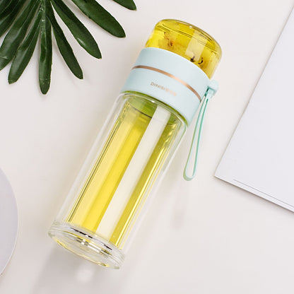 Skanto infuser in crystal clear glass