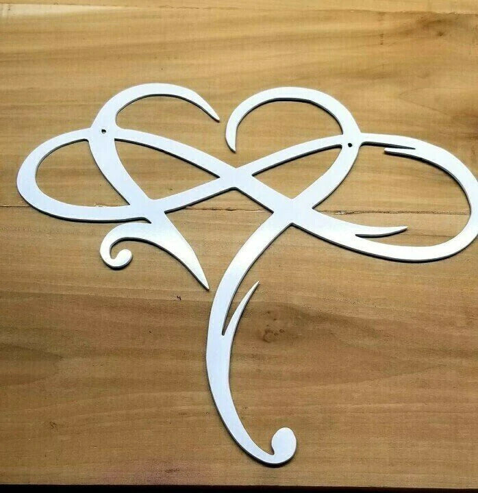 Endless Heart - Steel Wall Decor Metal Wall Art
