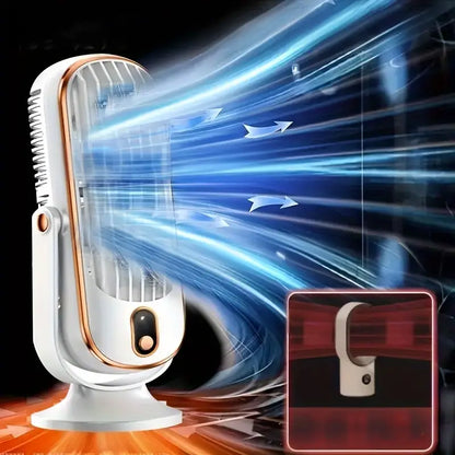 BowLift | Portable Mini Air Conditioner with USB Charging – 5 Speeds & 720° Rotation
