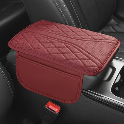 Car Armrest Organizer PU Leather with Pocket | Karnz