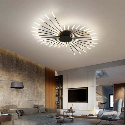 Skanto | Modern Firework-Style Ceiling Lamp – Decorative LED Lighting for Living Room, Bedroom & Dining Room
