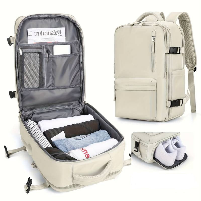 Backpack with shoe compartment and multiple pockets – Comfortable and waterproof | Bowlift