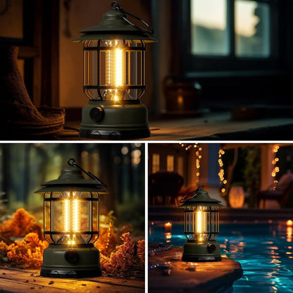 Skanto | Rechargeable Retro LED Camping Lantern