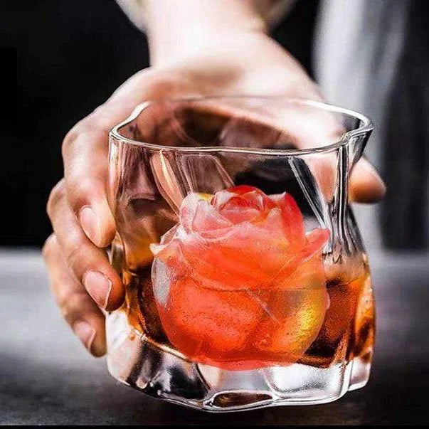BowLift | 3D Silicone Rose Shape Ice Cube Mold