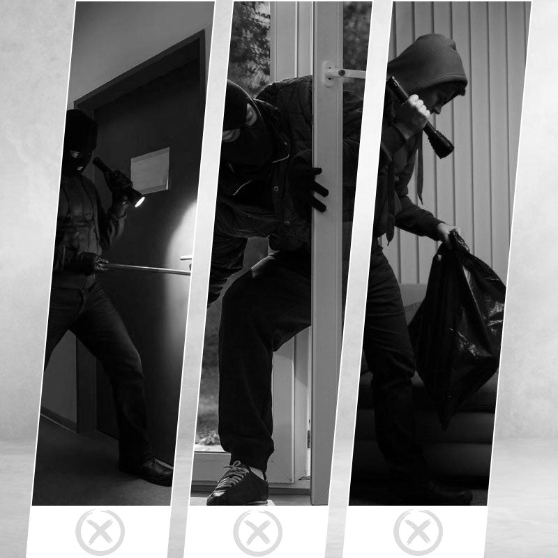 Brehn | SecureGuard – Immediately stops intruders with a loud 105dB siren alarm