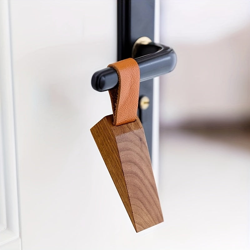 BowLift | NordGrip Wooden Doorstop – Scandinavian Design with Non-Slip Base