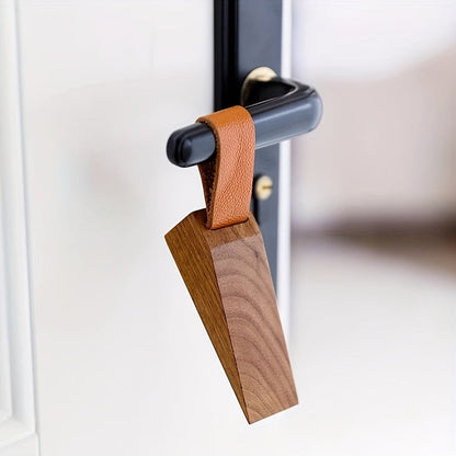 BowLift | NordGrip Wooden Doorstop – Scandinavian Design with Non-Slip Base