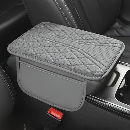 Car Armrest Organizer PU Leather with Pocket | Karnz