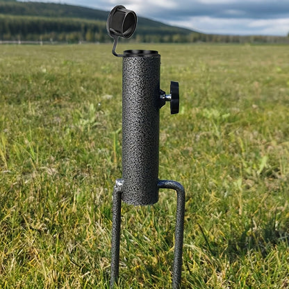BowLift | Adjustable Umbrella Stand Stabello | For Ø 2.8–3.2 cm Umbrella Poles | Anti-Slip & Portable | Sturdy Steel Construction