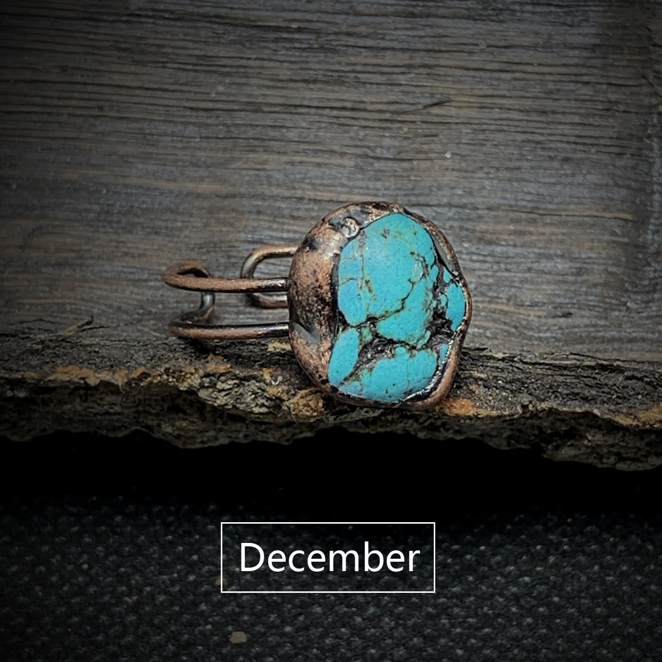 Skanto | Natural Raw Birthstone Ring - Selina