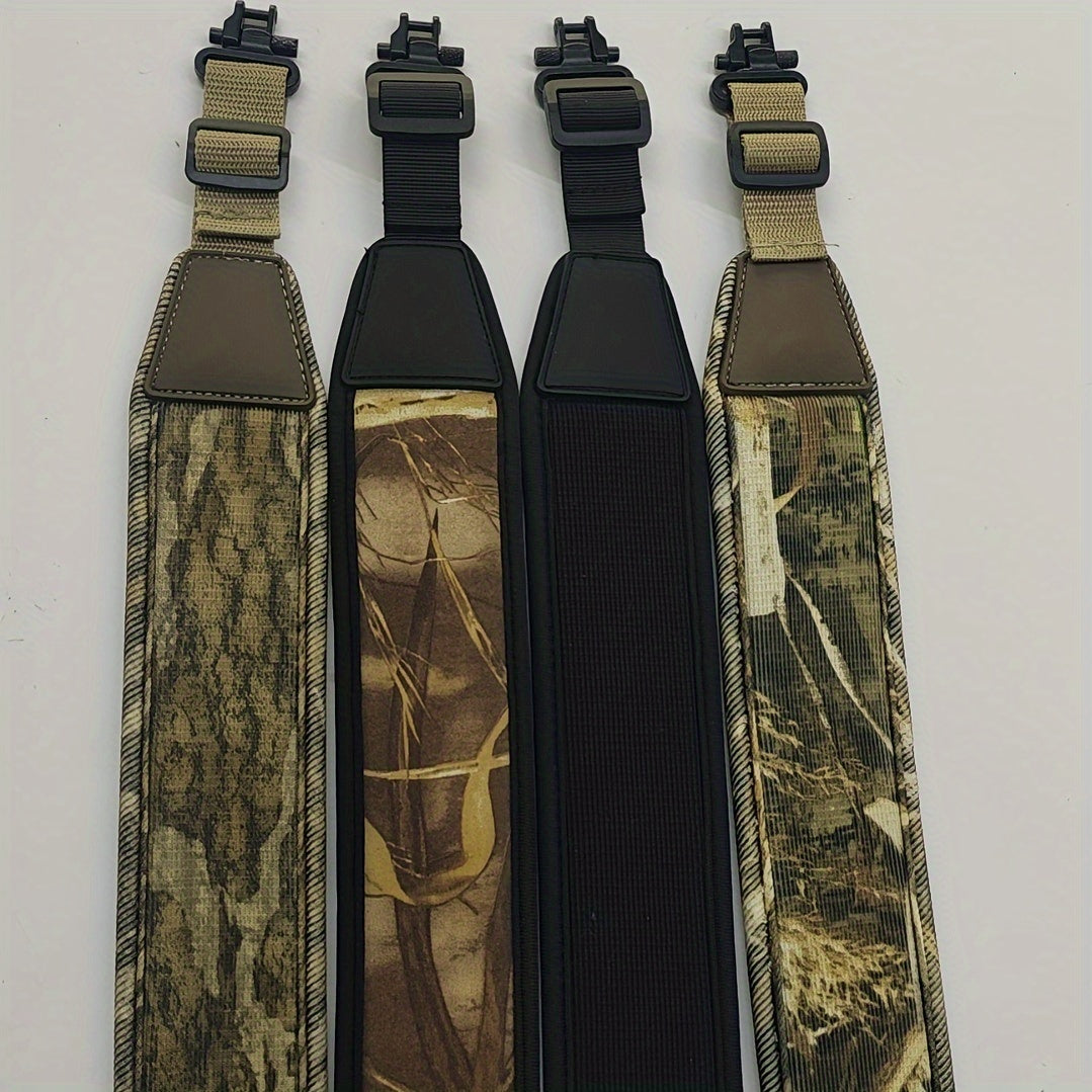 Skanto | Camo 2-Point Sling with Quick Release Buckles – Robust Shoulder Strap for Outdoor Adventures – Comfortable, All-Terrain with Seamless Length Adjustment