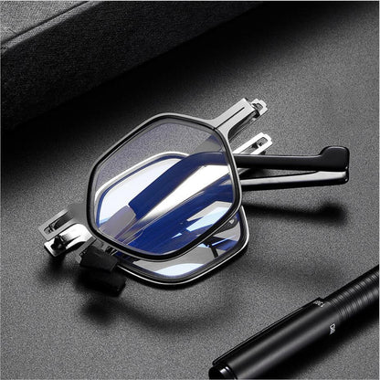 Skanto | Ultra Light Titan Material Screwless Foldable Reading Glasses