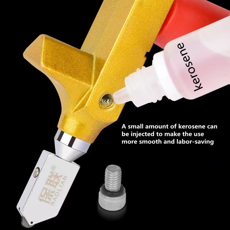 2-in-1 Professional Diamond Cutter for Glass and Ceramics