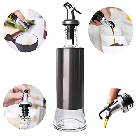 Oil and vinegar bottle 320 ML Steel Glass Karnz