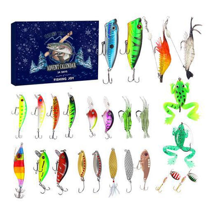 Skanto | 24 Days Christmas Countdown Fishing Rod Set