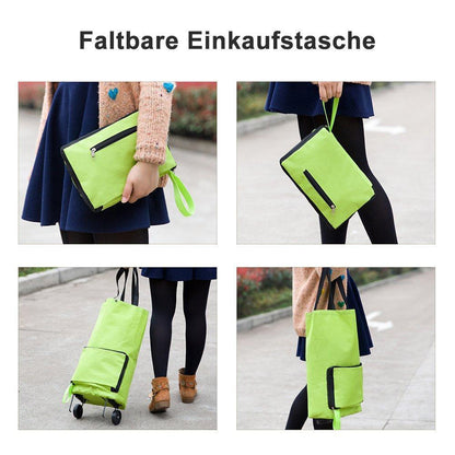 Portable foldable shopping cart | Karnz