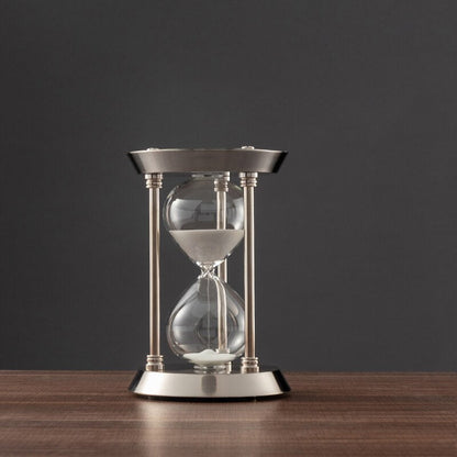 Skanto | 3/5/10 Minute Retro Metal Hourglass Pendant Home Office Desk Arrangement Ornament Sand Timer Sandglass Decoration
