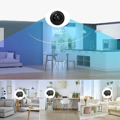 Uniko HD Mini Security Camera – Wireless 1080P Surveillance with Night Vision & Motion Detection | Karnz