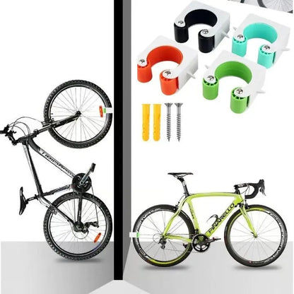 BowLift | 3 Pieces Wall Bike Holder – Space-Saving Storage for All Bikes