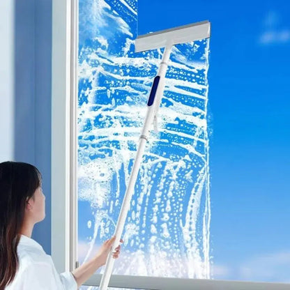 BowLift | 3-in-1 Window Cleaner with Extension & Spray Function + 3 Cloths