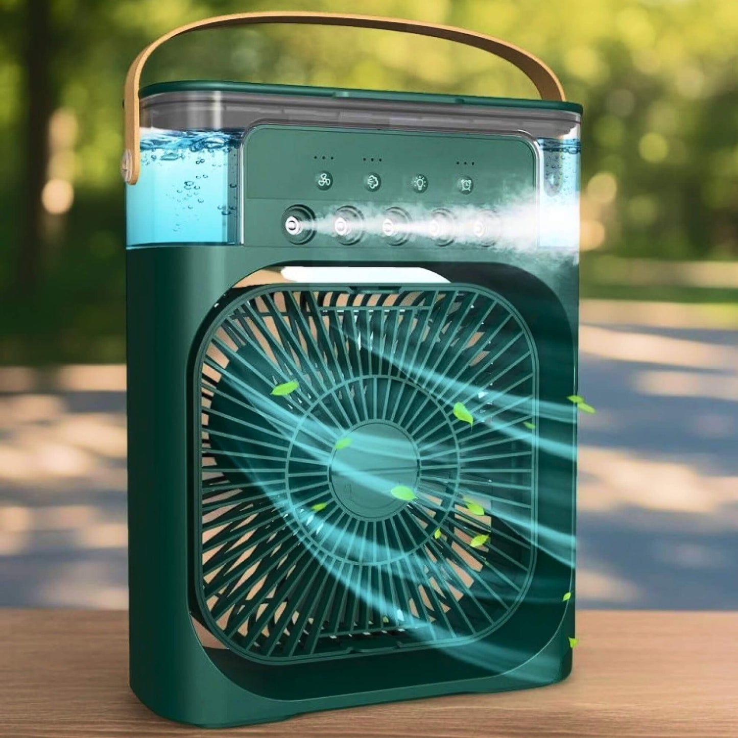 3-in-1 Air Cooler Humidifier | Portable, adjustable fan speeds & Ideal for Bedrooms, Offices & Small Rooms | Karnz