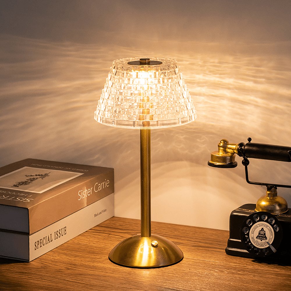 Skanto | AuraGlow Table Lamp - Rechargeable LED Lamp with Dimming Function