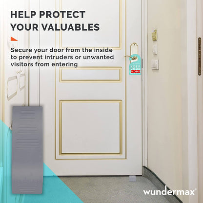 Brehn | 3-Pack: Wundermax Rubber Safety Door Stopper