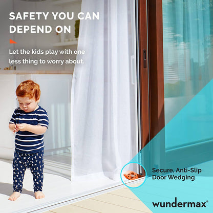 Brehn | 3-Pack: Wundermax Rubber Safety Door Stopper